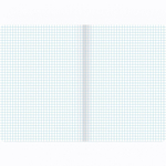 Тетрадь 80л., А5, клетка, Канц-Эксмо "Simple design", скрепка, мелованный картон, 5 дизайнов