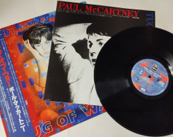 Винтажная виниловая пластинка LP Paul McCartney Tug Of War (Japan 1982) (Obi Copy)