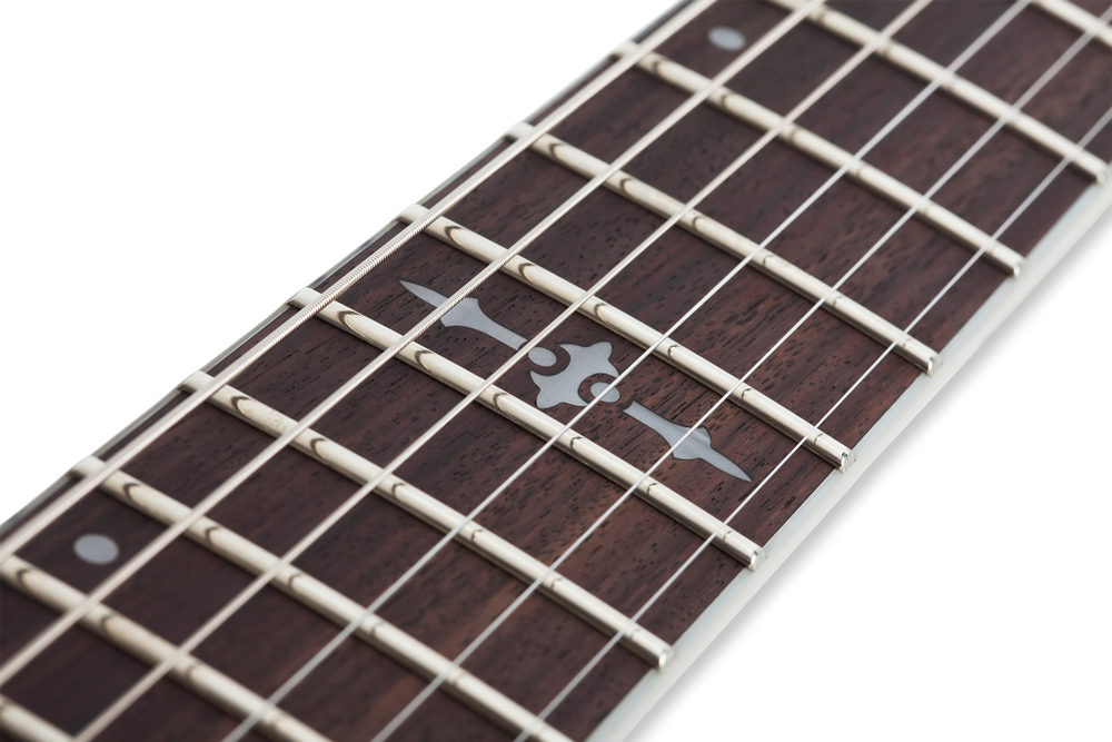 Schecter C-1 PLATINUM SEE-THRU MIDNIGHT BLUE