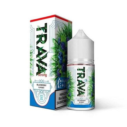 TRAVA Strong - BLUEBERRY & MINT (30ml/20mg nic.)