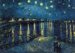 Puzzle Van Gogh:Notte stellato   1000p
