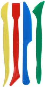 Стеки для лепки СТАММ, набор 4 штуки, НЛ12