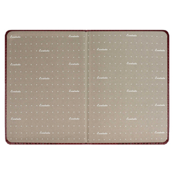 Ежедневник датированный 2026 ESCALADA, А5, 176 л., арт. 70220/ 15 САРИФ БОРДОВЫЙ (кожзам: 146x211 мм, твёрдый переплёт с поролоном, материал обложки: искусственная кожа "Сариф"; декор: блинтовое тиснение; способ крепления блока: ниткошвейный; вн. бло