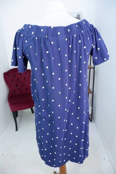 Платье H&M в милый горошек, маркировка S, визуально 44 размер