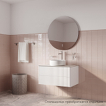 Тумба подвесная IDDIS Aiger, под столешницу, 80 см, белый, AIG80W0i95