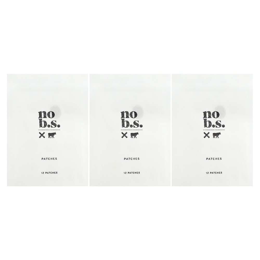 No BS Skincare, заживляющие патчи от акне, 36 шт.