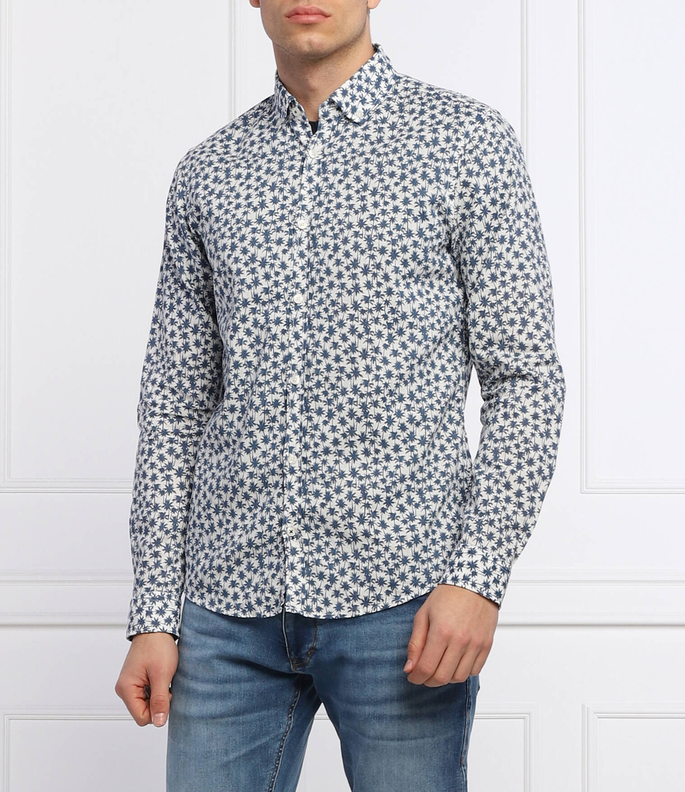 льняная рубашка 15 jjsh-19heli-w Joop! Jeans - белый(30031222)