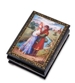 Народные промыслы ШК-11/13-M Шкатулка в технике декупаж (8х10х4)