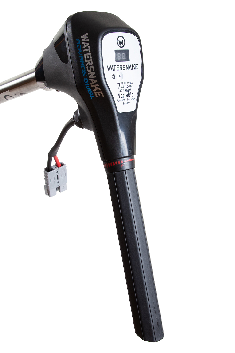 Мощный лодочный электромотор WaterSnake Advance SWBL 70 lbs/42"