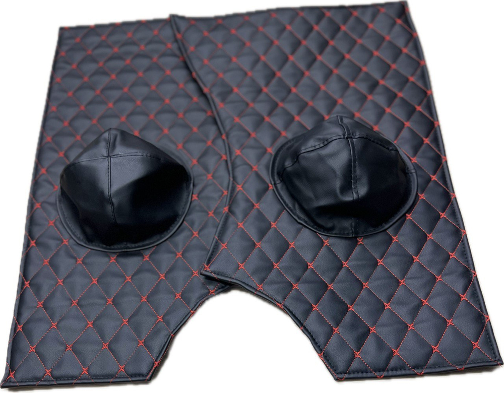 Утеплитель под фары внутр. УАЗ 452 Буханка, 2206, 3303 (красная нить Бабочка)