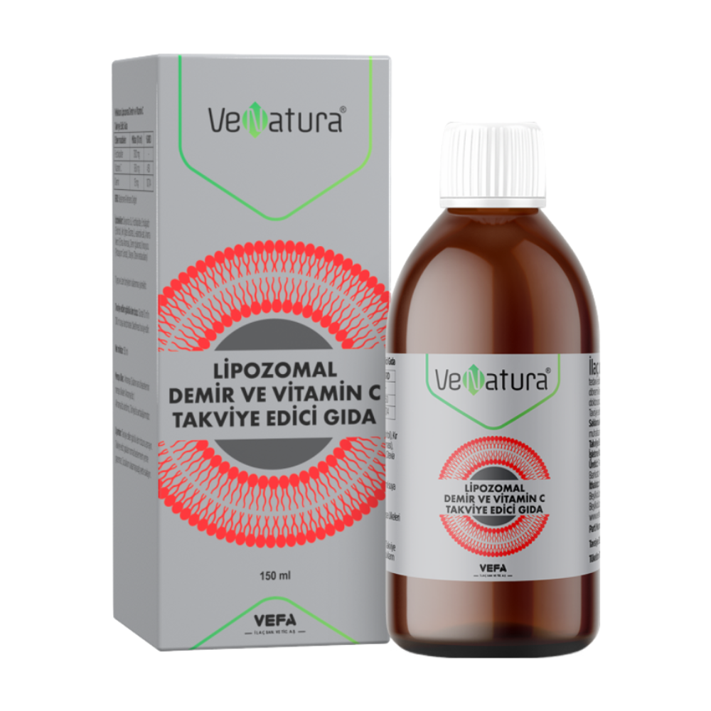 Липосомальное Железо с Витамином С 150мл (VeNatura)