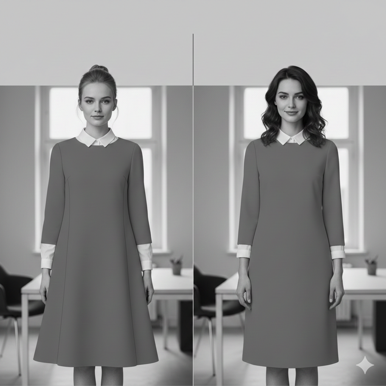 Платье-сарафан для офиса: как выбрать фасон (трапеция или прямой) и не ошибиться