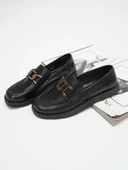 Лоферы женские демисезонные натуральная кожа