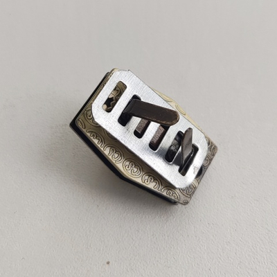 Замок вертушка на винтах Шестигранник Антик