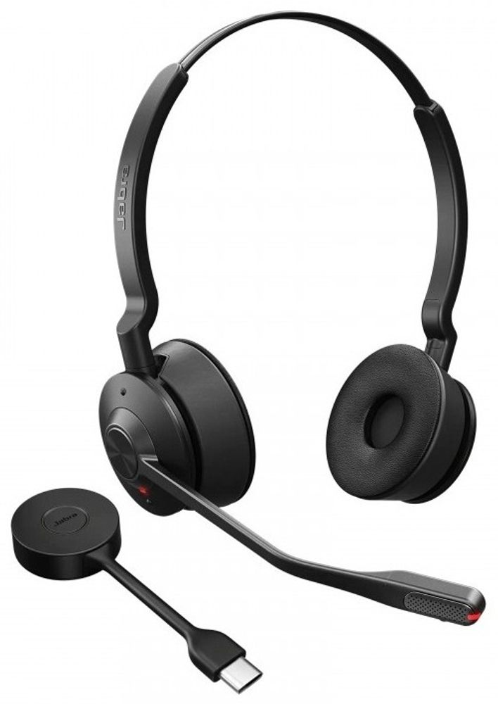 Наушники Jabra Engage 55 UC Stereo USB-C черный