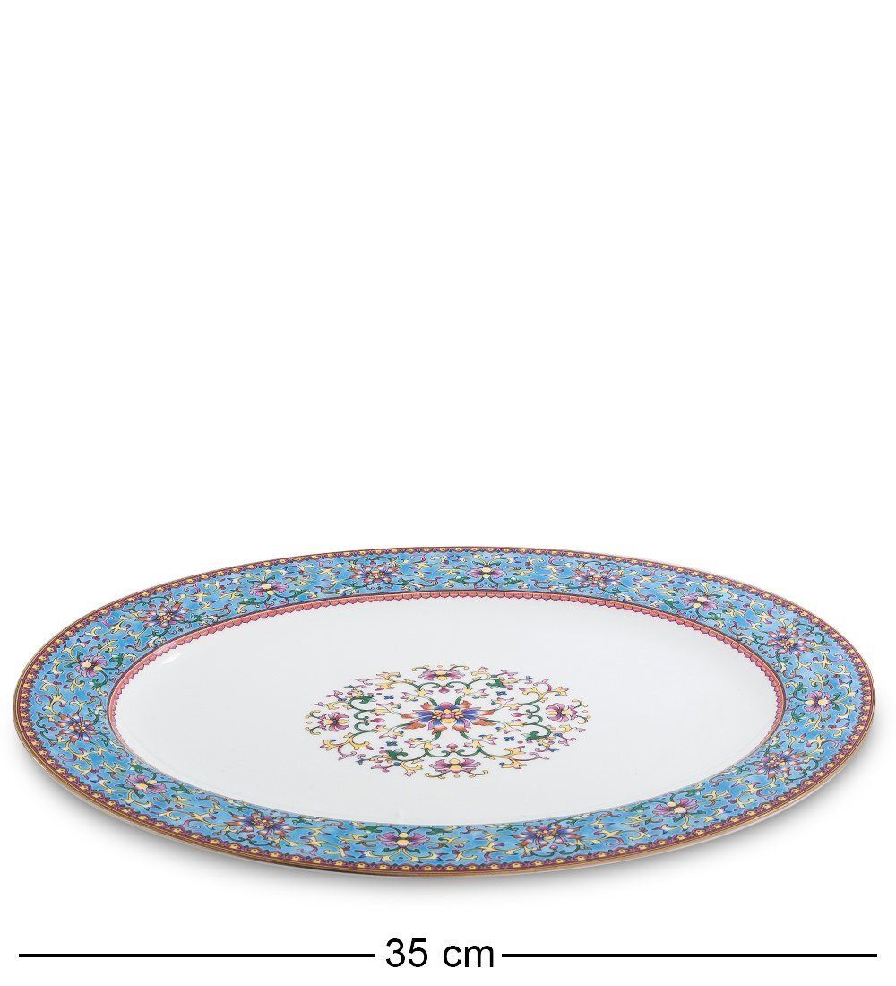 Pavone JK-174 Столовый сервиз 27 пр. на 6 перс. «Арабески» (Arabesca Blue  )