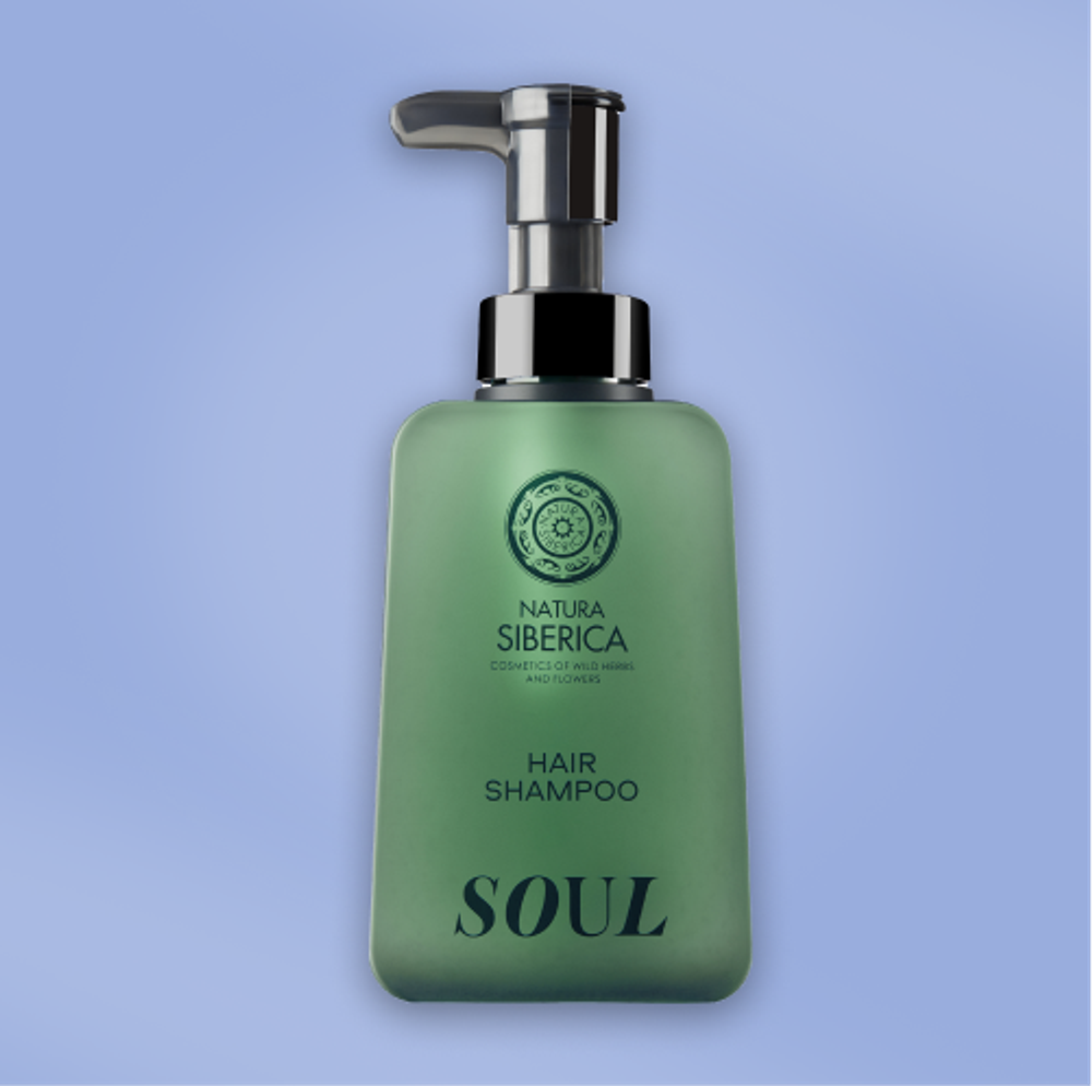 Шампунь Natura Siberica диспенсер 450 мл Shades of Siberia Soul