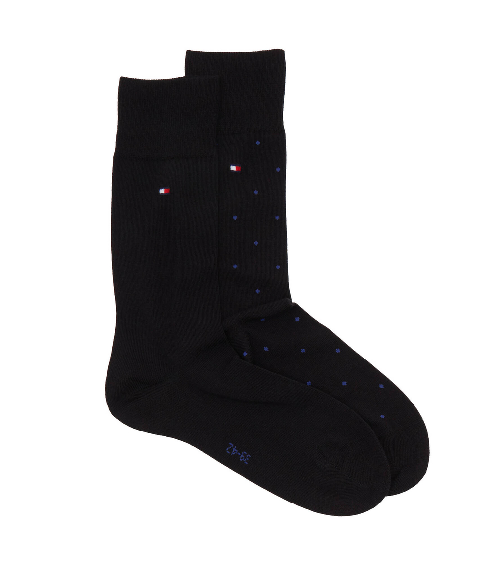 Носки 2 пары DOT Tommy Hilfiger - черный(701224898)