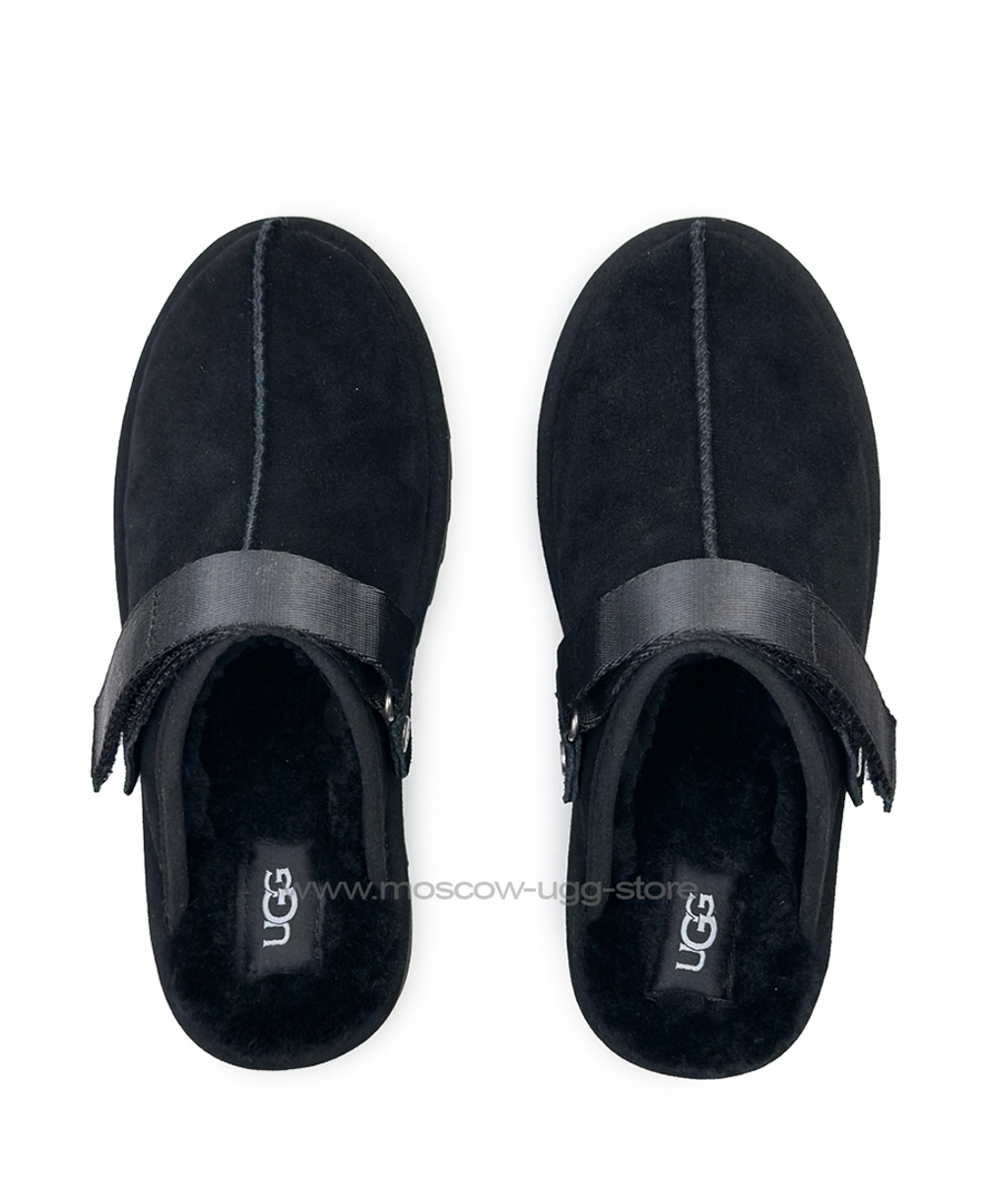 GOLDENSTAR CLOG PLATFORM- Black