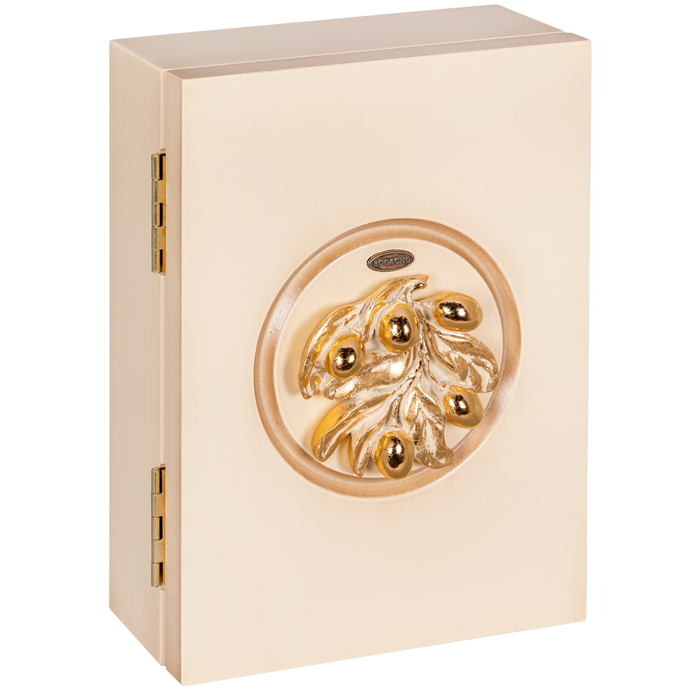 Полка ключница Oliva Branch (Олива Бранч) 2 Айвори