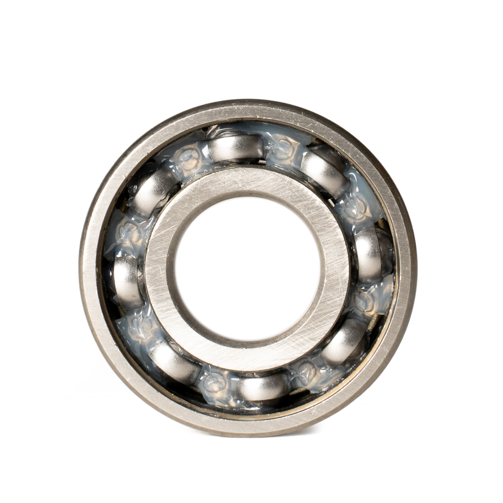 Подшипник шариковый радиальный однорядный с односторонним уплотнением, 17х40х12 мм (КПП УАЗ, ГАЗ)