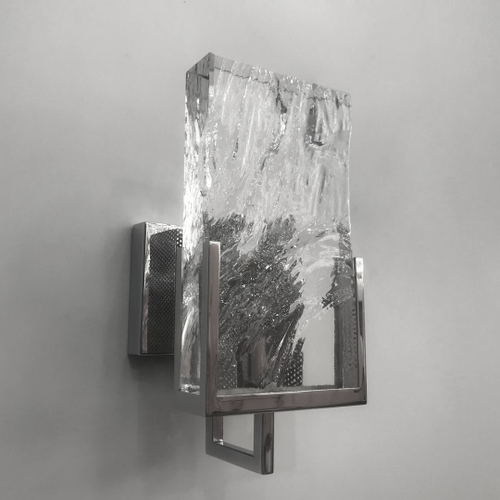 Бра Cloyd MINERAL W1 / выс. 30 см - хрусталь - хром (арт.20152)