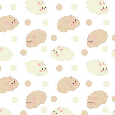 Манджу котик и кролик3