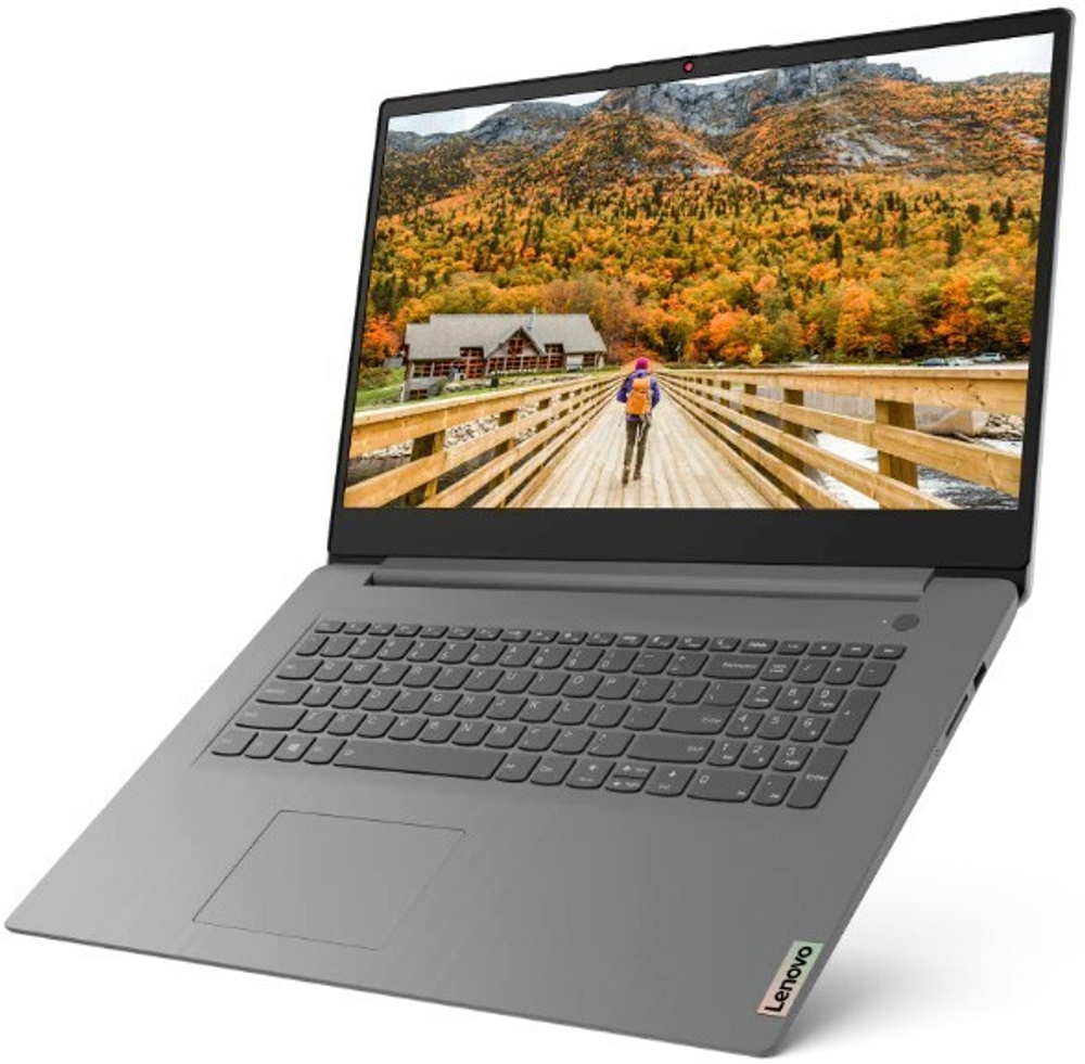 Ноутбук Lenovo IdeaPad 3 17ALC6 (82KV004ERU) 17.3;(1920x1080)IPS/ Ryzen 5-5500U(2.1ГГц)/ 8Гб/ 512Gb SSD/ Radeon Graphics/ нет DVD/ Win10 / Серый