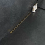 Душевой лоток Boheme B&T Infinity 85 981-80-MG матовое золото