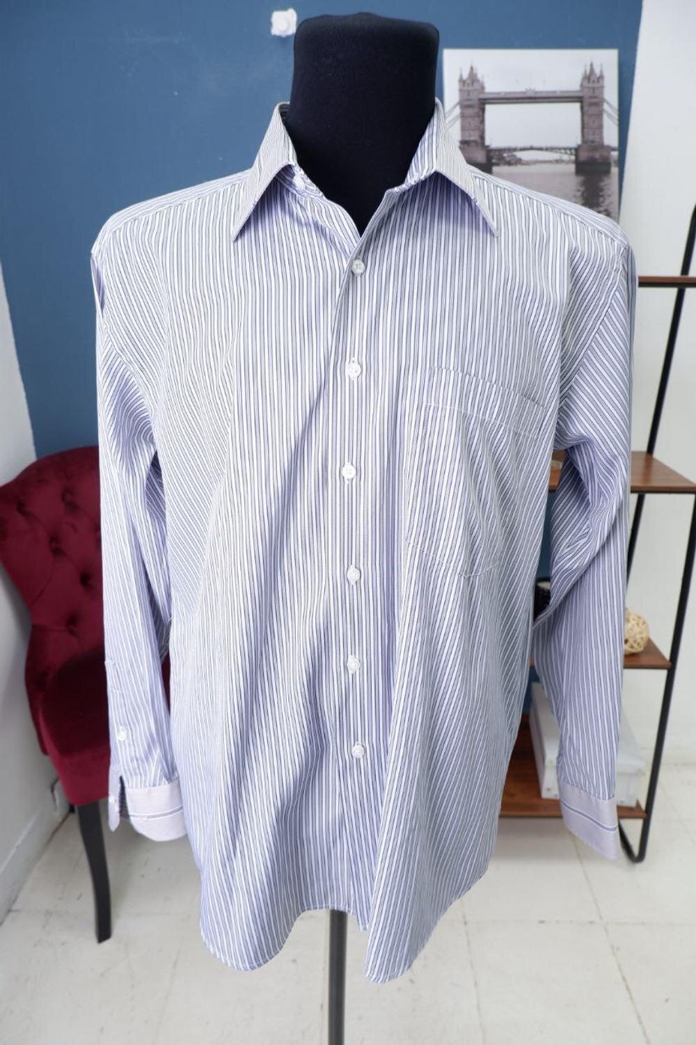 Рубашка Bottoner полосатая 48/50 размер