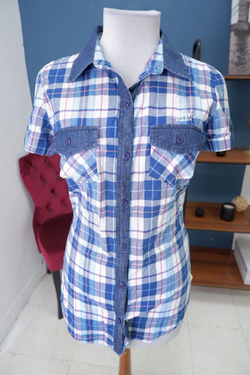 Рубашка Complices в клетку 40 размер