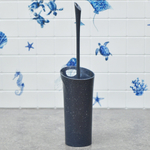 Ерш для туалета "Stone" с подставкой, темный камень