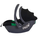 Автолюлька Indigo Minky I-Size с базой 0+ (40-87см) черный