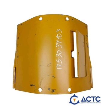 Кожух защитный в сборе средний левой рамы гусеницы SHANTUI