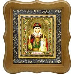 Ольга Святая равноапостольная княгиня. Икона на холсте