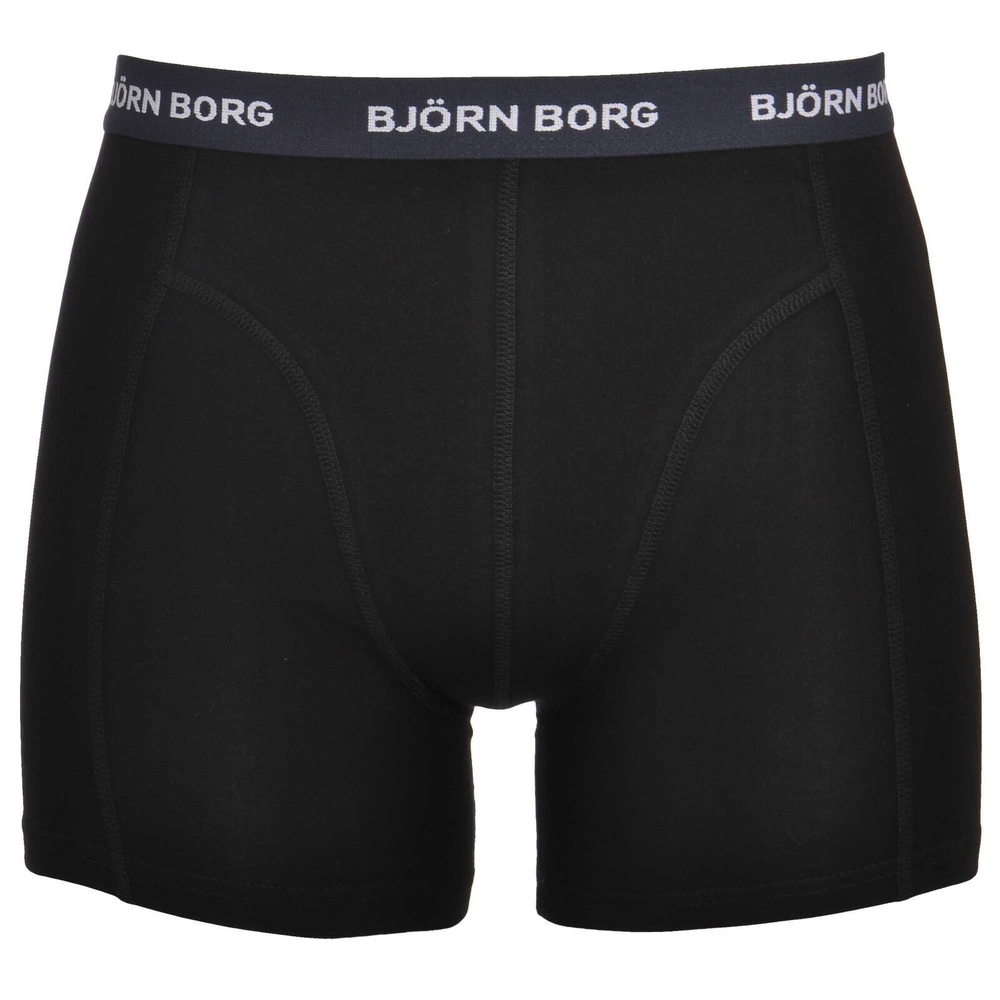 Мужские боксеры спортивные Björn Borg Noos Contrast Solids Sammy Shorts - black