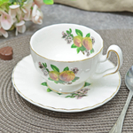 Чайная пара 220мл, фарфор, 6838