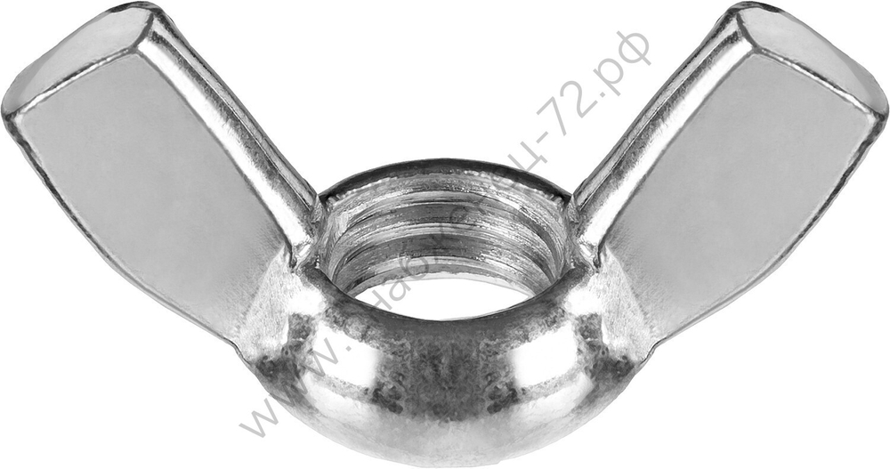 ЗУБР DIN 315 M6, барашковая гайка, цинк, 5 шт (303736-06)