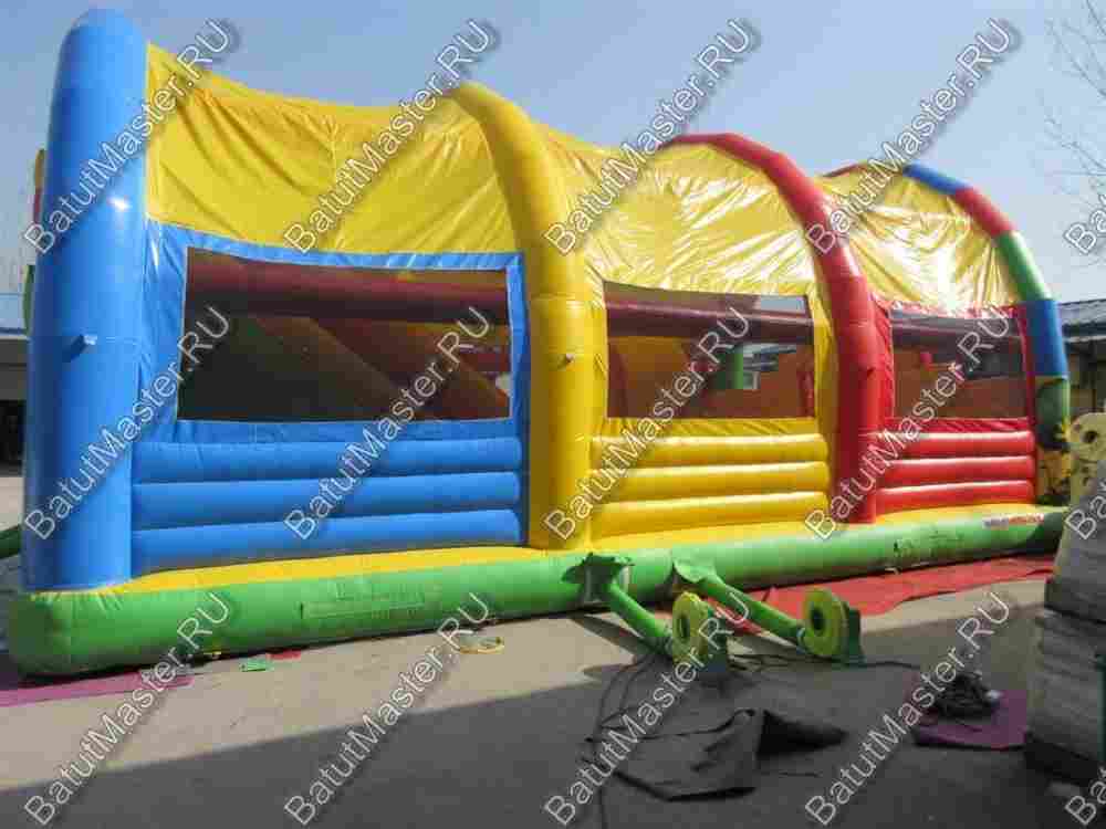 Коммерческий надувной батут "Радуга 2" 12*6*6 м