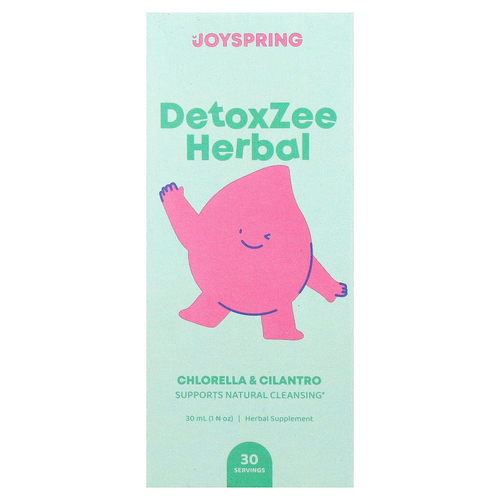 JoySpring, DetoxZee Herbal, 30 мл (1 жидк. Унция)