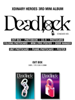 Альбом Xdinary Heroes - Deadlock 3rd Mini Album 2 Version SET