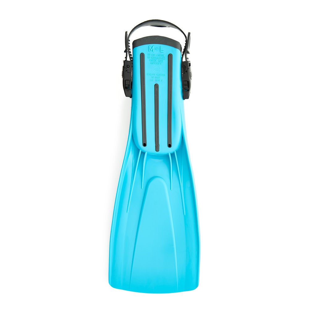 Ласты для плавания SALVAS Hazard Plus Fin BA160MLQQSTS, размер M/L, голубые