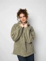 Толстовка плюшевая с капюшоном