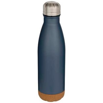 Бутылка для воды Cove из нержавеющей стали с двойными стенками и вакуумной изоляцией, объемом 500 мл, с пробковыми деталями