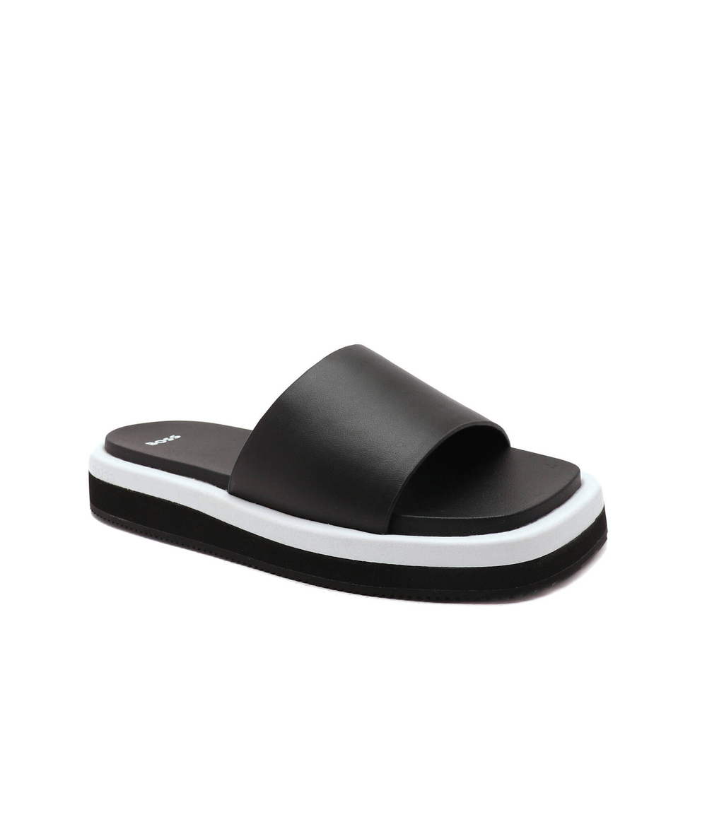 Шлепанцы Allie Slide-FL BOSS BLACK - черный(50493083)