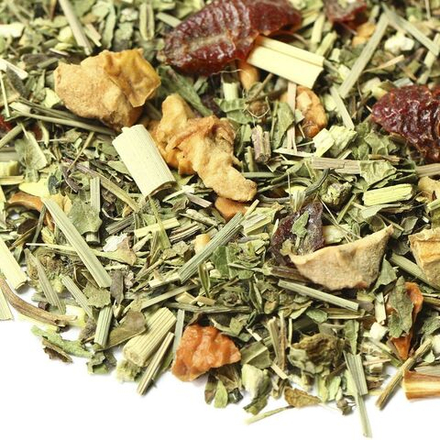 Травяной чай - Фиточай Бодрость в подарочной крафт тубе, 50 гр