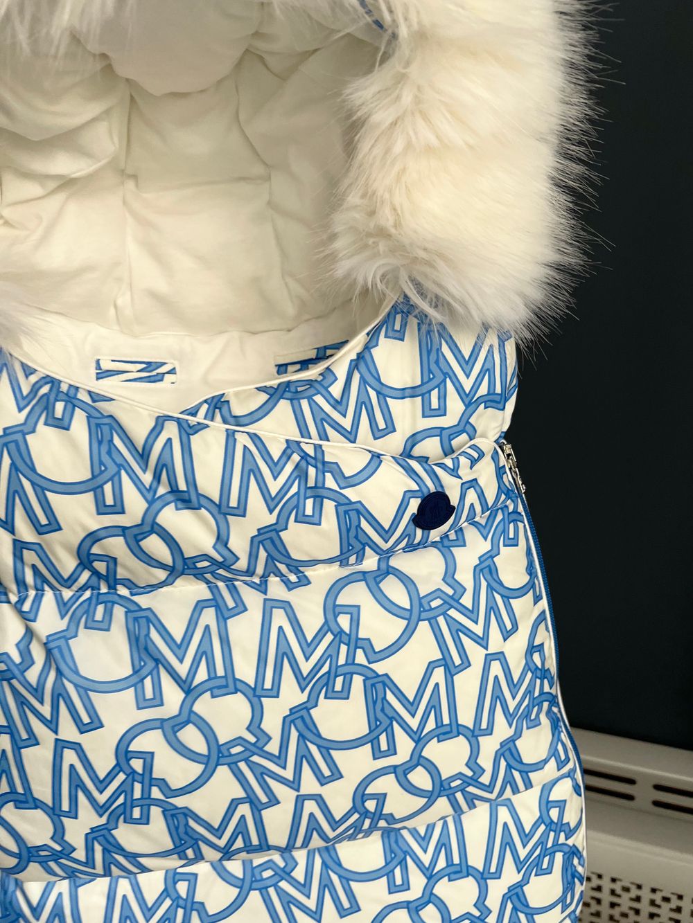 Конверт зимний пуховый Moncler, 62