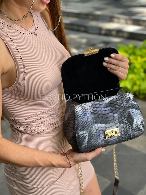 Сумка из кожи питона BG-341