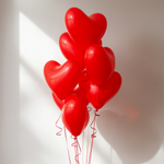 Фонтан шаров "Красное сердце"