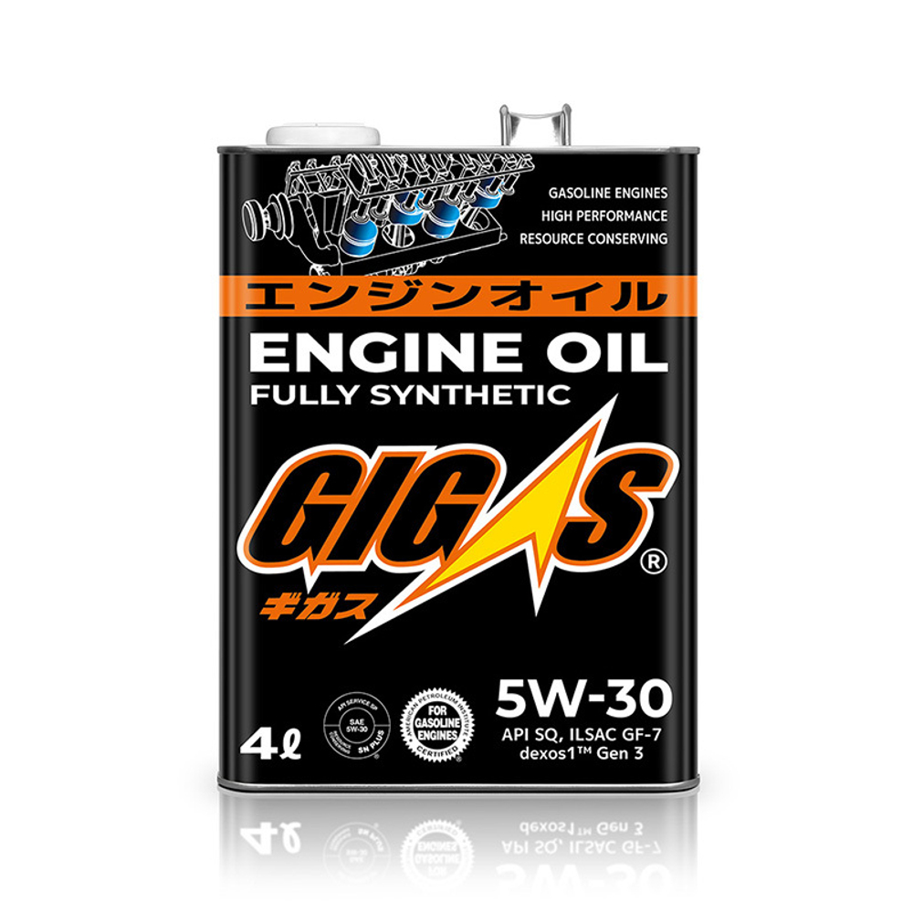 Моторное масло GIGAS 5W-30 SQ GF-7 4л G0530004